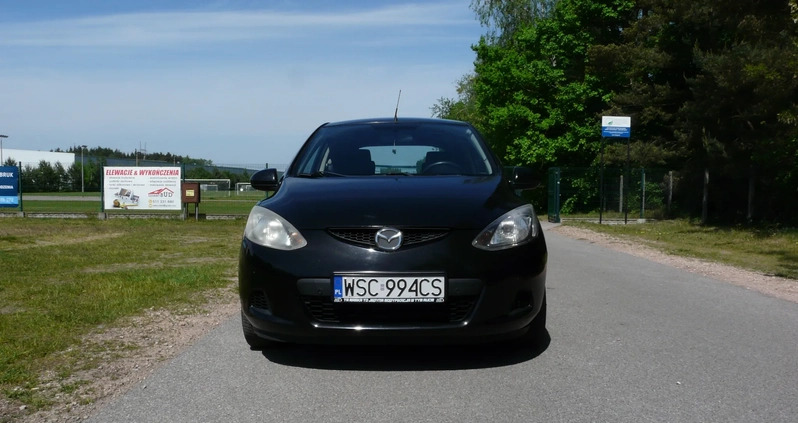 Mazda 2 cena 6700 przebieg: 142470, rok produkcji 2008 z Sochaczew małe 92